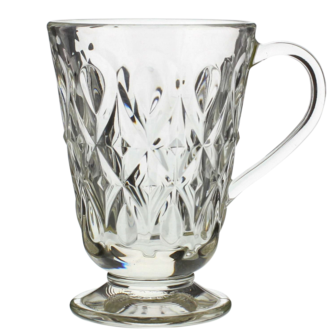Lyonnais Glass Mugs 9oz / 260ml