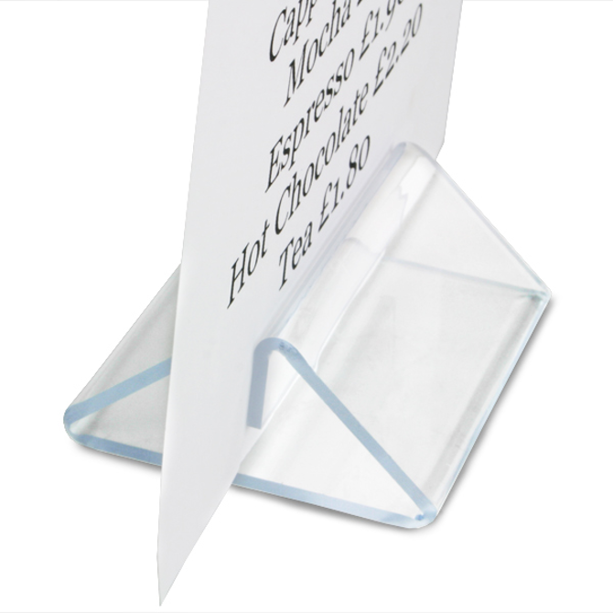 Perspex Tent Menu Holder