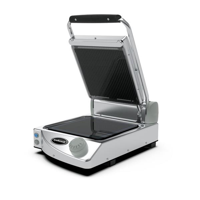 Spidocook Spidoglass Black Ribbed Top Plate SP010PR Small Grill