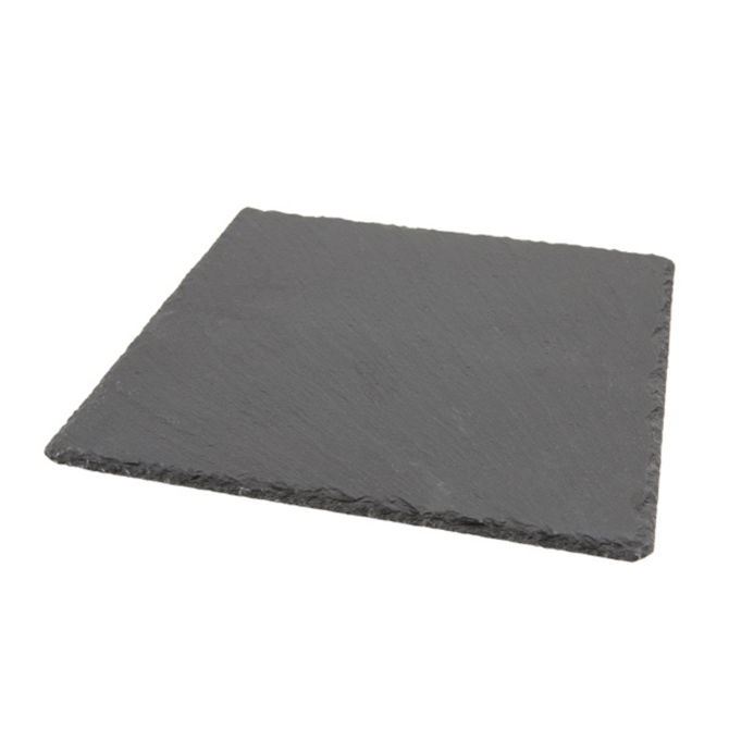 GenWare Natural Edge Slate Platter 28 X 28cm