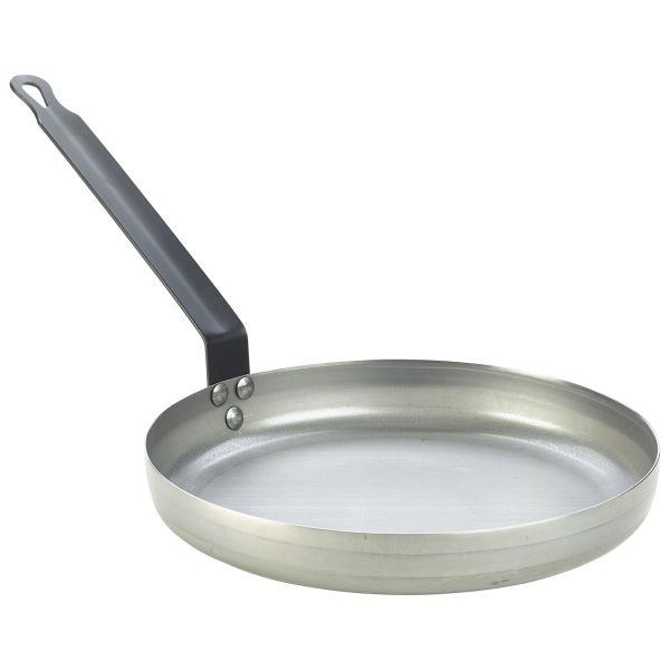Genware Black Iron Omelette Pan 25.4cm