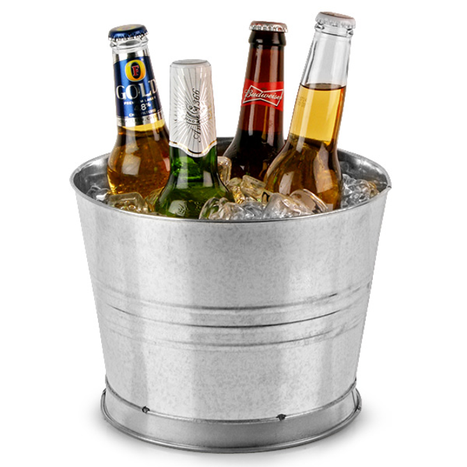 Mason Jar Drinks Dispenser with Ice Bucket Stand 5ltr