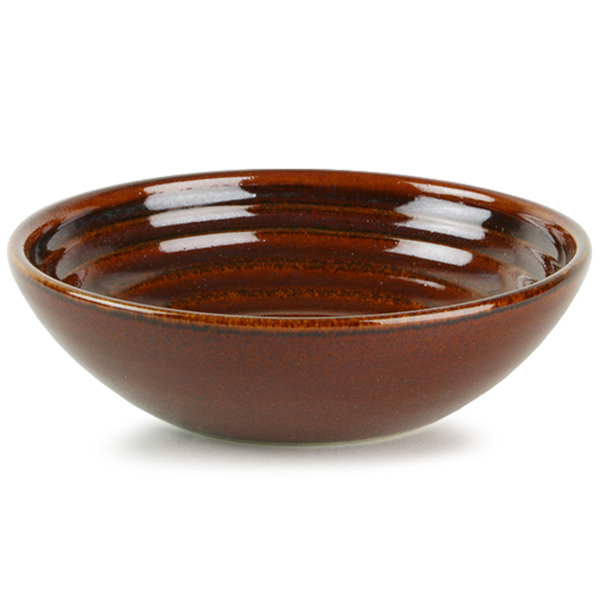 Churchill Bit on the Side Ripple Dip Dish Cinnamon 5oz / 140ml