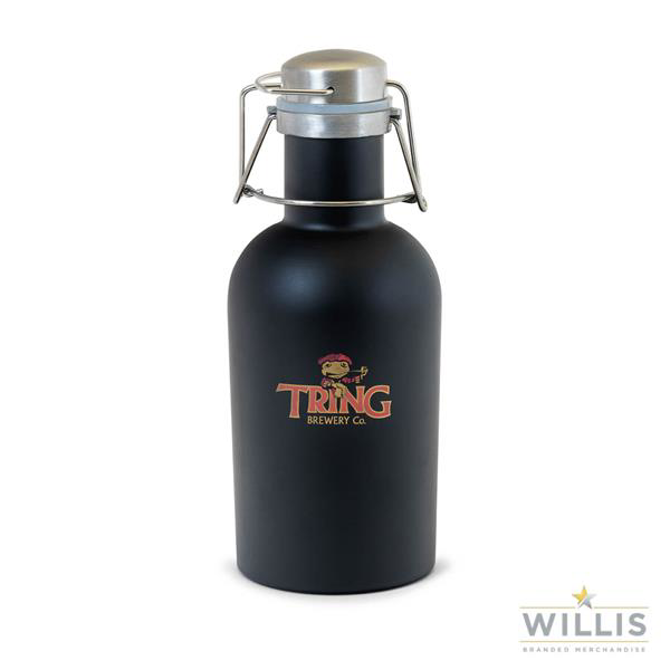 Beer Growler Matt Black 64oz / 2ltr