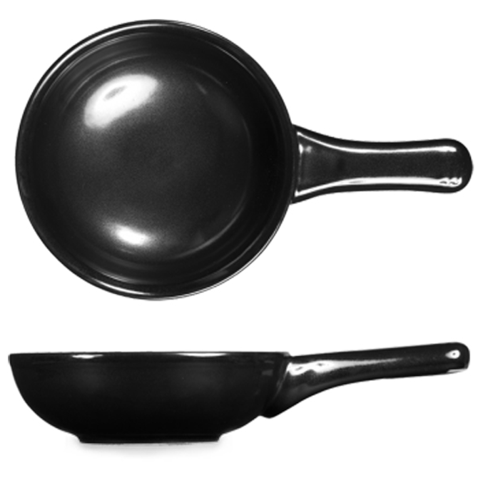 Art De Cuisine Rustics Simmer Small Skillet Black 13oz / 370ml