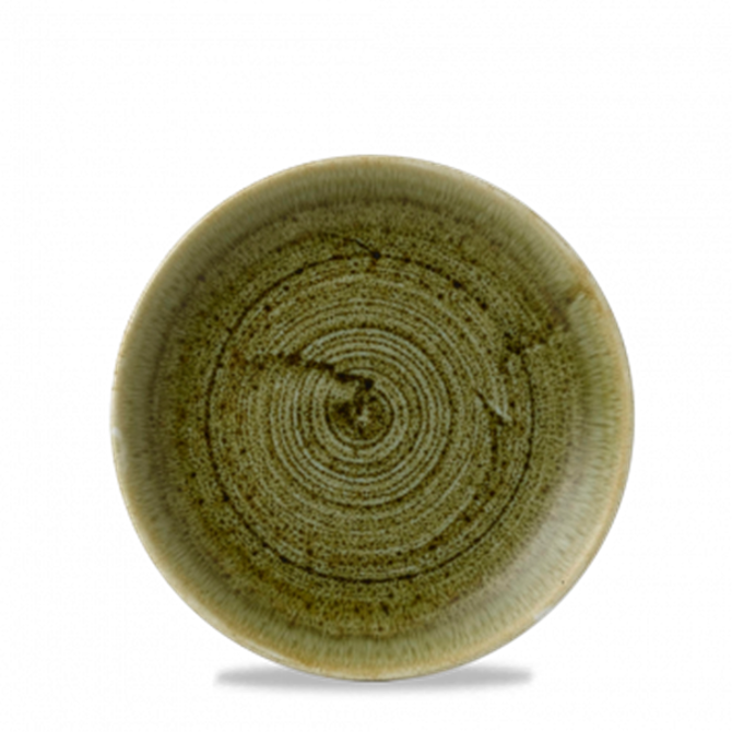 Stonecast Plume Green Evolve Coupe Plate 6.5inch