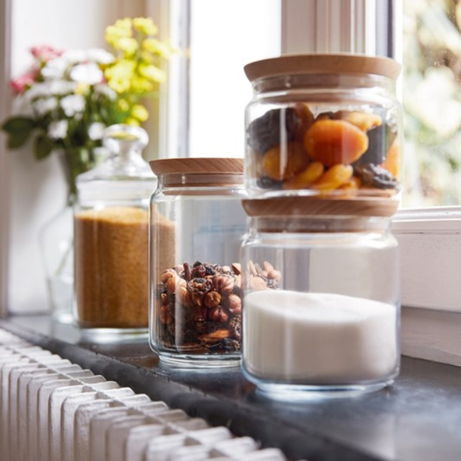 Pure Jar + Wood Lid 0.5ltr