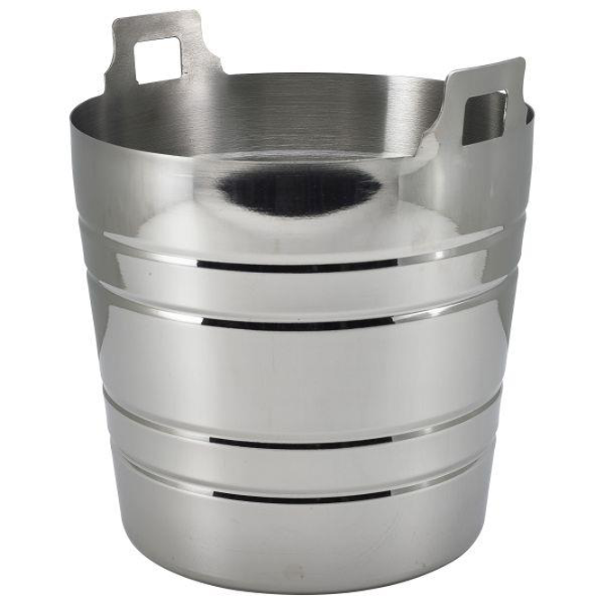 Stainless Steel Wine Bucket with Integral Handles