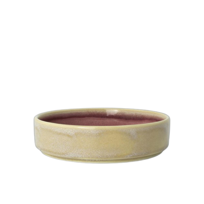 Aurora Vesuvius Rose Quartz Tray Round Plate 16.5cm / 6.5inch