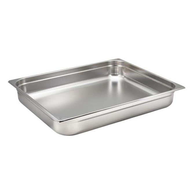 Stainless Steel Gastronorm Pan 2/1 - 10cm Deep