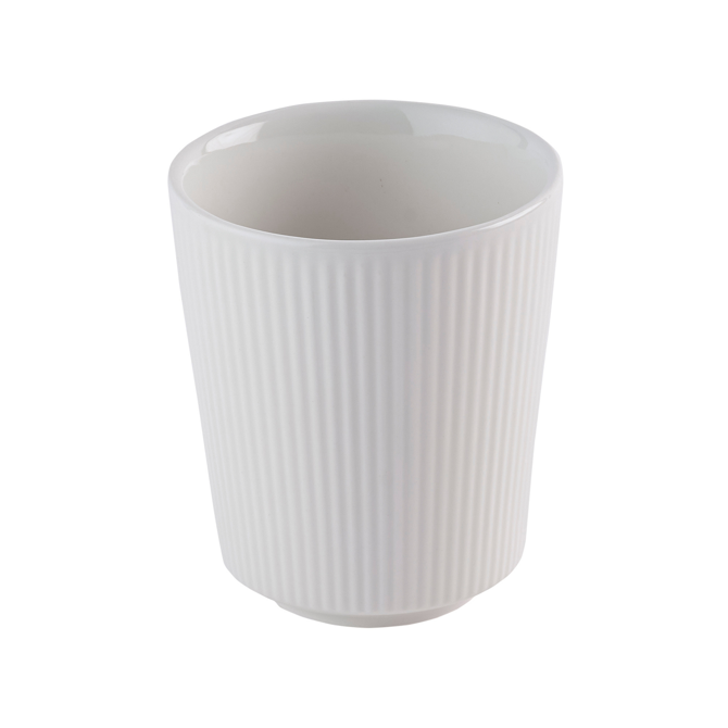 Churchill White Unhandled Cup 12oz / 340ml