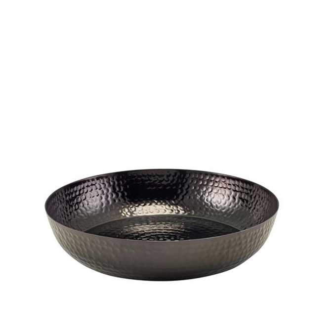 GenWare Black Hammered Aluminium Platter 31cm
