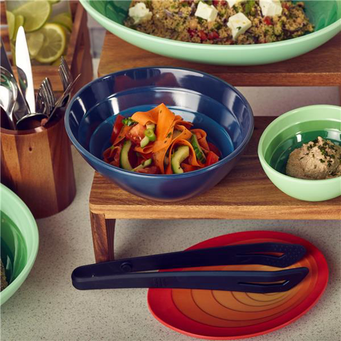 Black Silicone Tongs 29cm