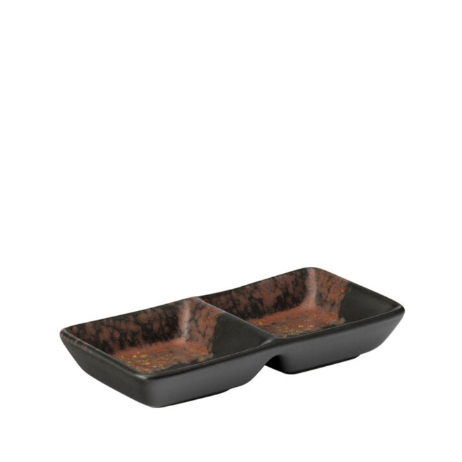 Oxy Divided Dish 4.5 x 2.25inch / 12 x 6cm