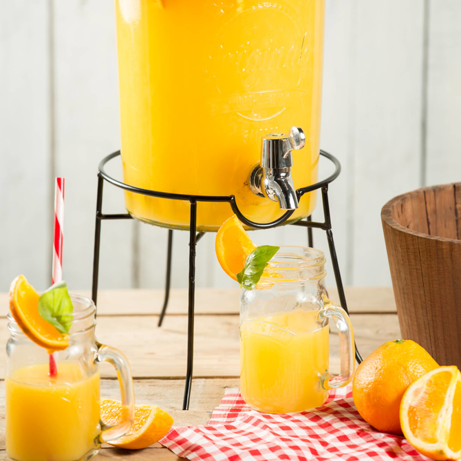 Kilner Round Drinks Dispenser Stand