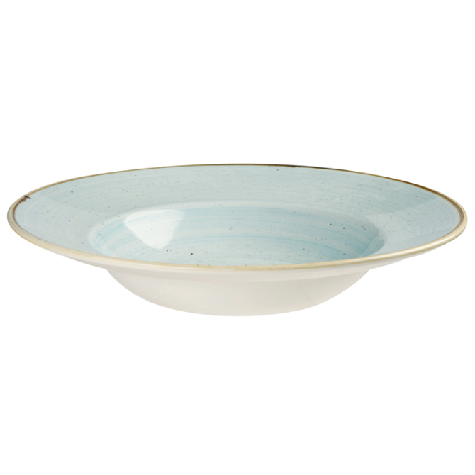 Churchill Stonecast Duck Egg Wide Rim Bowl 11" / 28cm