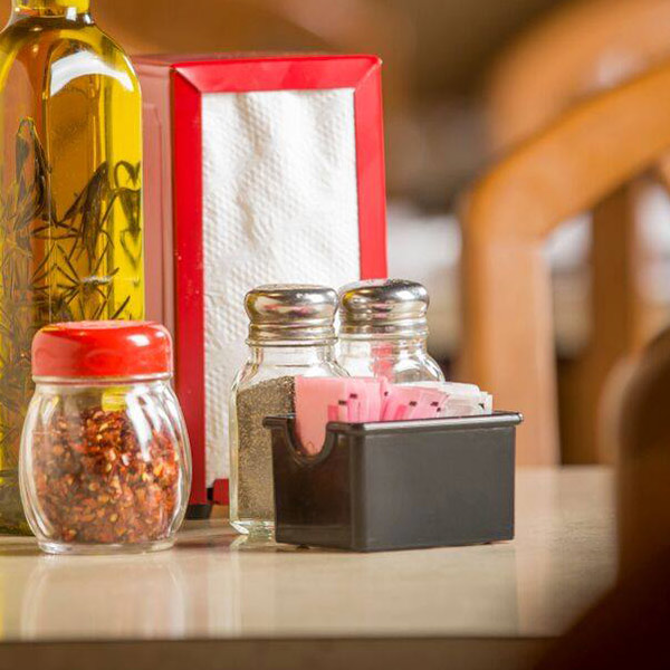 Square Salt and Pepper Shakers