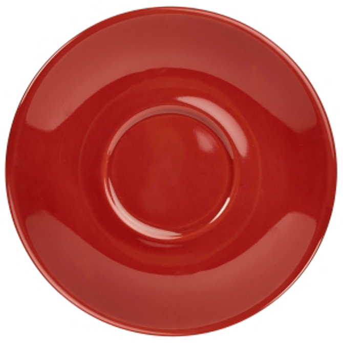 Genware Saucer Red 4.5inch / 12cm