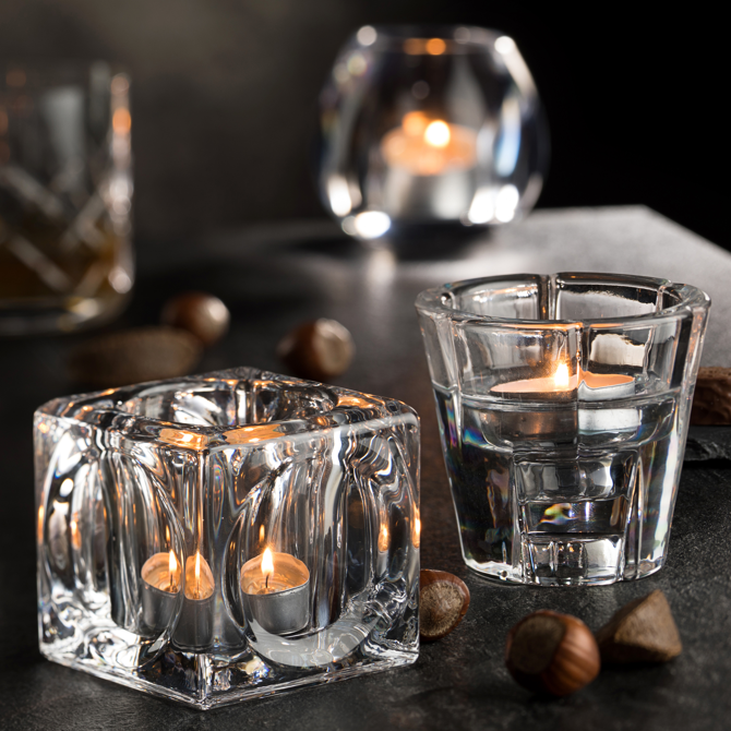 Square Panelled Nightlight Holder