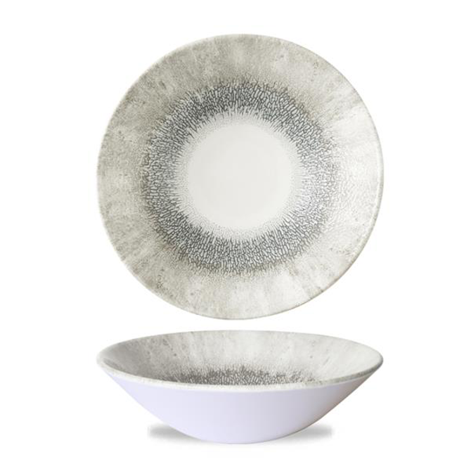 Studio Prints Fusion Grey Evolve Deep Coupe Bowl 8.66inch / 22cm 