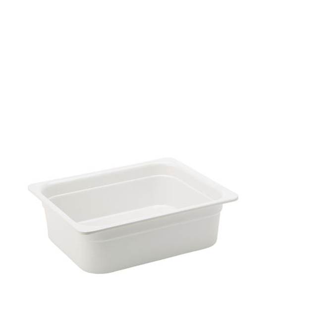 Melamine White GN 1/2 10cm Deep