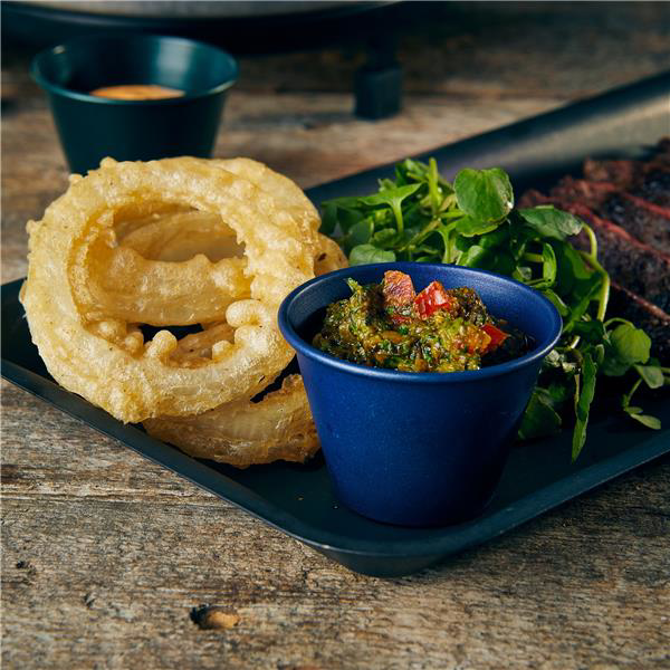 GenWare Metallic Blue Ramekin 2.5oz / 71ml