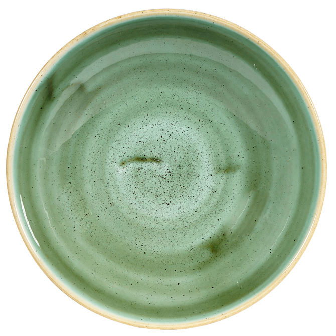 Churchill Stonecast Samphire Green Coupe Bowl 7.25" / 18.2cm