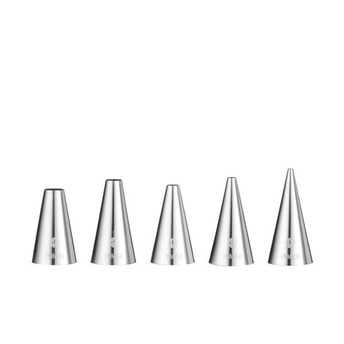 Icing Tips 5 Piece Set - Smooth