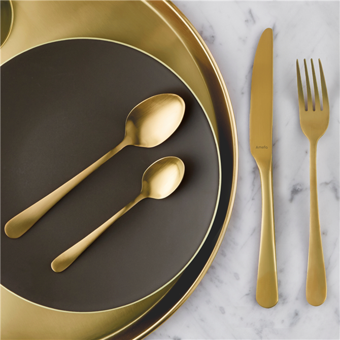 Amefa Austin Gold Dessert Fork