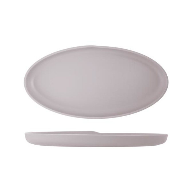 White Copenhagen Oval Melamine Dish 40 x 20cm