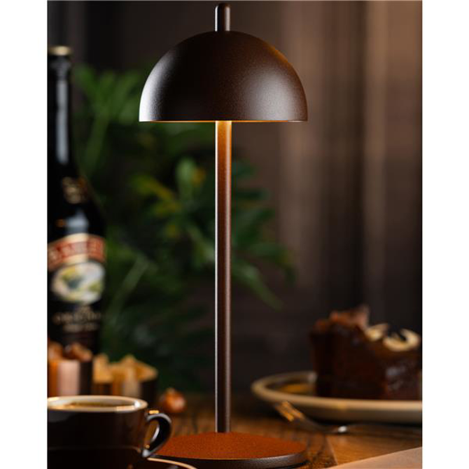 Antigua LED Cordless Lamp 30cm - Corten