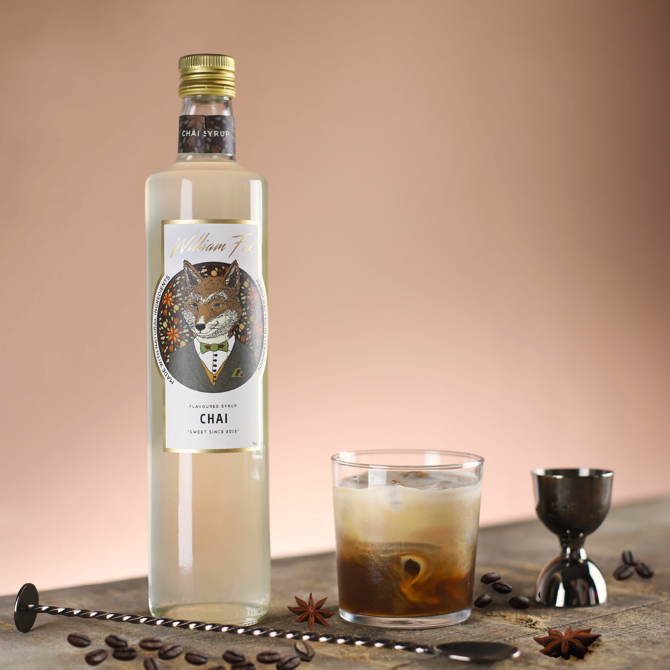 William Fox Premium Chai Syrup 75cl
