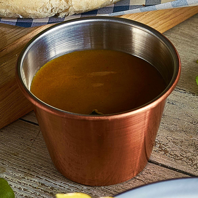 Copper Plated Ramekin 2.5oz / 70ml