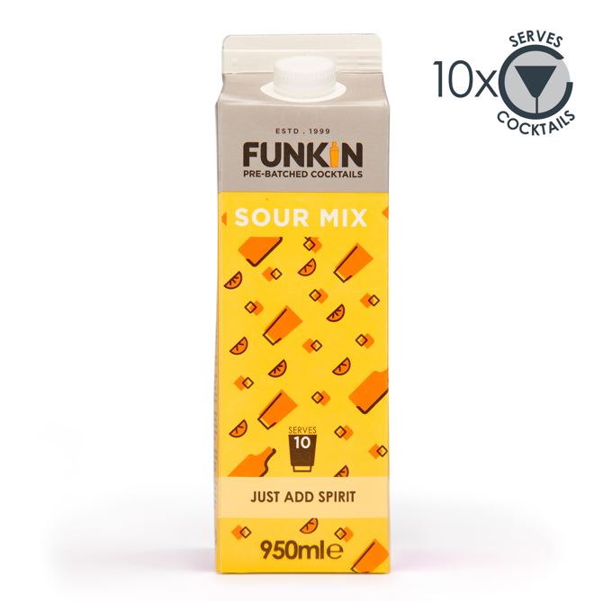 Funkin Sour Mix Cocktail Mixer 950ml