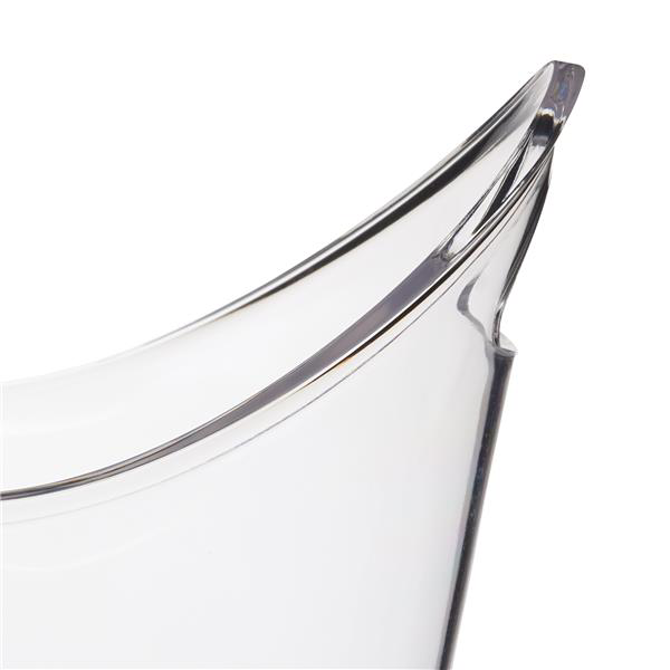 BarCraft Clear Acrylic Drinks Pail / Wine Cooler