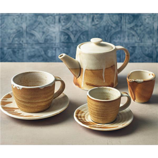 Terra Porcelain Roko Sand Espresso Cup 3oz / 90ml