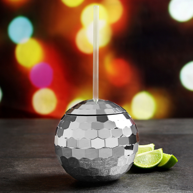 Plastic Disco Ball Cocktail Cup 21oz / 600ml