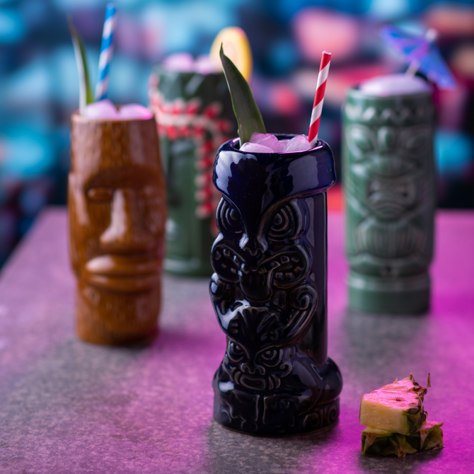 Ceramic Beach Tiki Party Pack