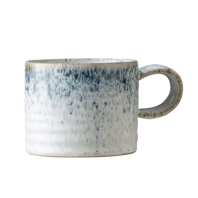 Kiln Blue Small Ridged Mug 10oz / 295ml