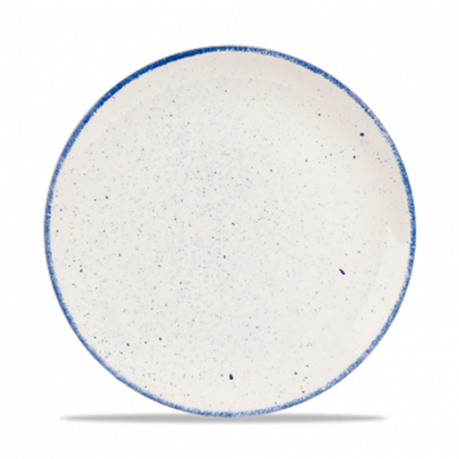 Stonecast Hints Indigo Evolve Coupe Plate 10.25inch