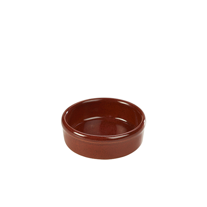Terra Stoneware Rustic Red Tapas Dish 10cm