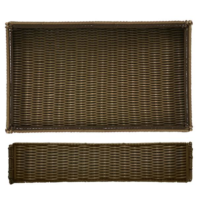 Foldable Polywicker GN1/1 Basket 53 x 32.5 x 10cm