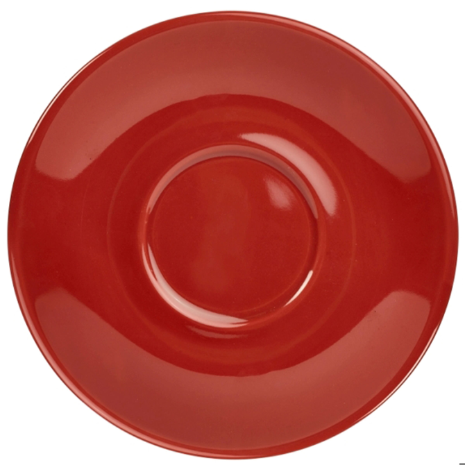 Royal Genware Saucer Red 5inch / 13.5cm