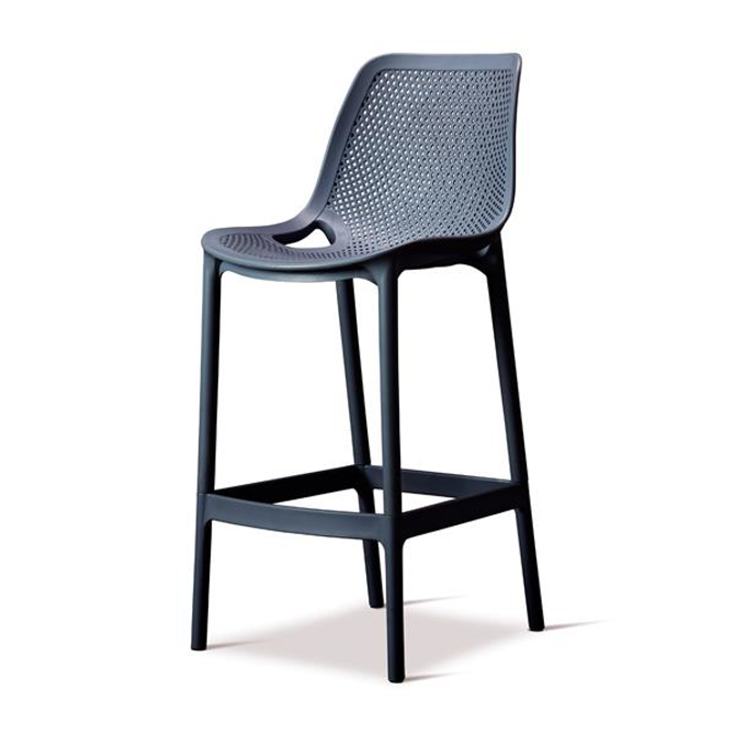 Cruz Bar Chair Dark Grey