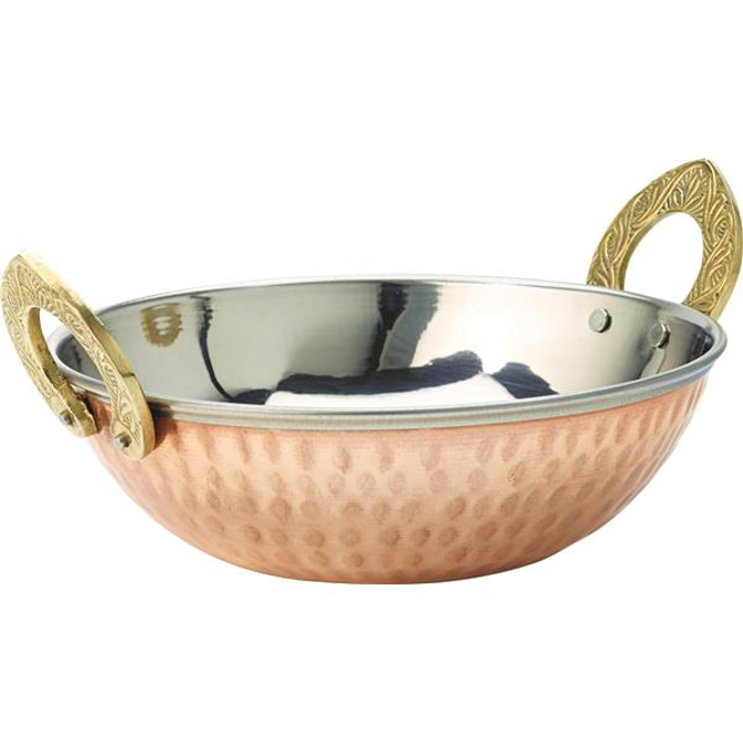Copper Kadai Dish 6.5inch / 16.5cm