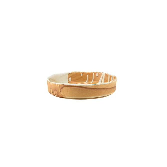 Terra Porcelain Roko Sand Presentation Bowl 20.5cm