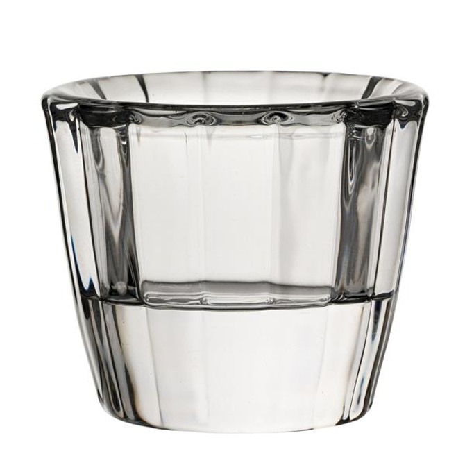 Ribbed Clear Nightlight Holder