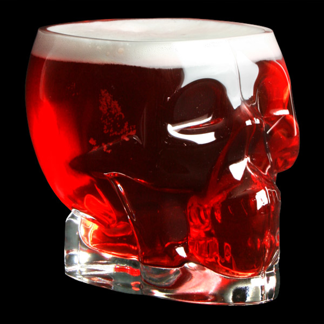 Tiki Skull Glass 24.75oz / 700ml