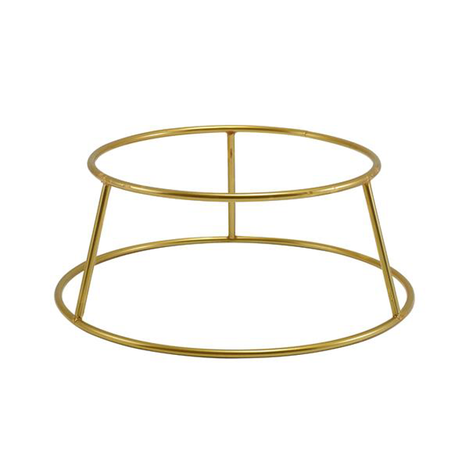 GenWare Gold Anti-Slip Round Buffet Riser 4inch / 10cm