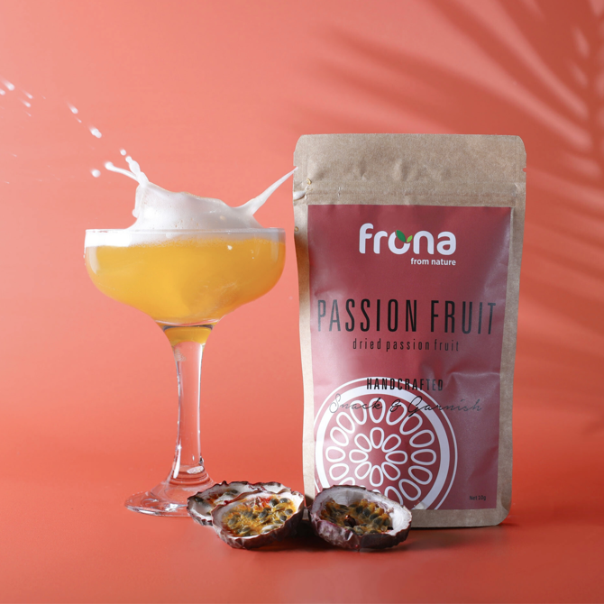 Frona Dried Passion Fruit Mini Pack 10g